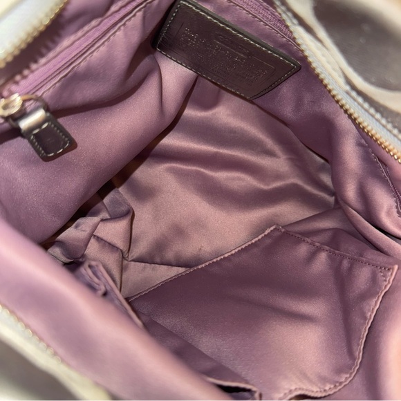 Coach Brooke Sateen Signature Shoulder Bag L1176- F17183 - Picture 14 of 16